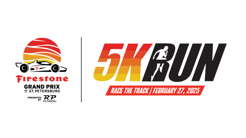 Registration is now open for the 5K Run on the Firestone Grand Prix of St. Petersburg Track